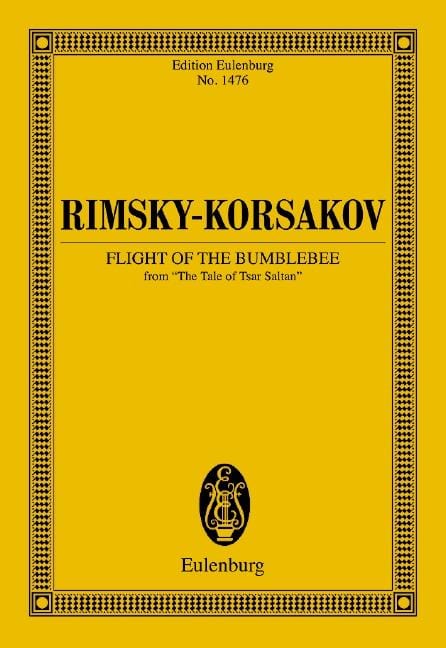 Flight of the Bumblebee from The Tale of Tsar Saltan 李姆斯基－柯薩科夫 總譜 歐伊倫堡版 | 小雅音樂 Hsiaoya Music