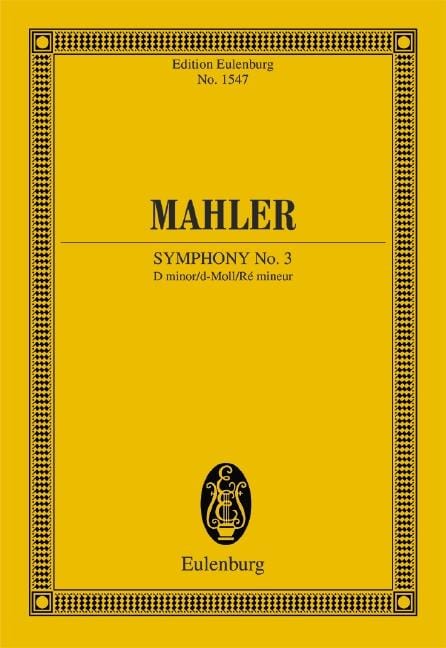 Symphony No. 3 D minor 馬勒．古斯塔夫 交響曲 小調 總譜 歐伊倫堡版 | 小雅音樂 Hsiaoya Music