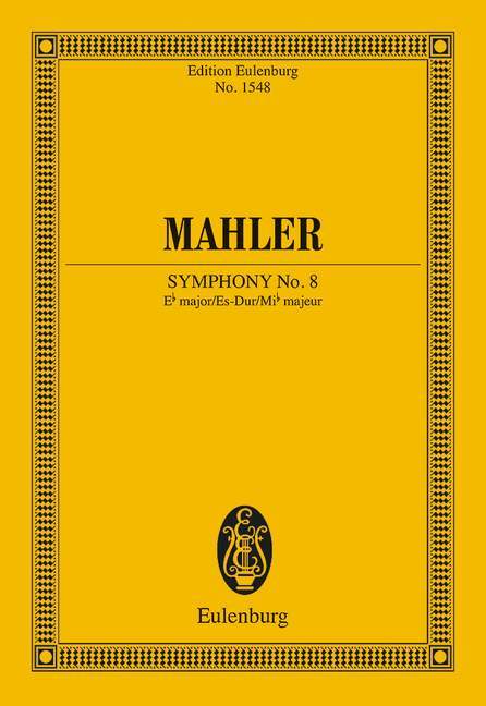 Symphony No. 8 E flat major 馬勒．古斯塔夫 交響曲 大調 總譜 歐伊倫堡版 | 小雅音樂 Hsiaoya Music