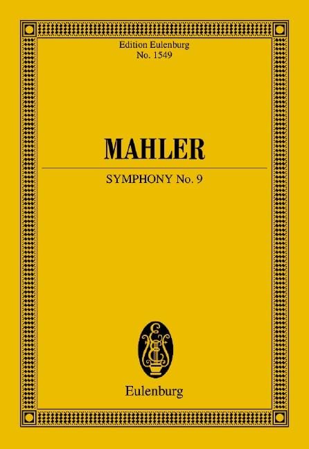 Symphony No. 9 馬勒．古斯塔夫 交響曲 總譜 歐伊倫堡版 | 小雅音樂 Hsiaoya Music