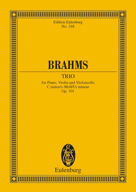 Piano Trio C minor op. 101 布拉姆斯 鋼琴三重奏小調 歐伊倫堡版 | 小雅音樂 Hsiaoya Music