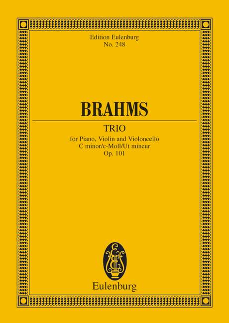 Piano Trio C minor op. 101 布拉姆斯 鋼琴三重奏小調 歐伊倫堡版 | 小雅音樂 Hsiaoya Music