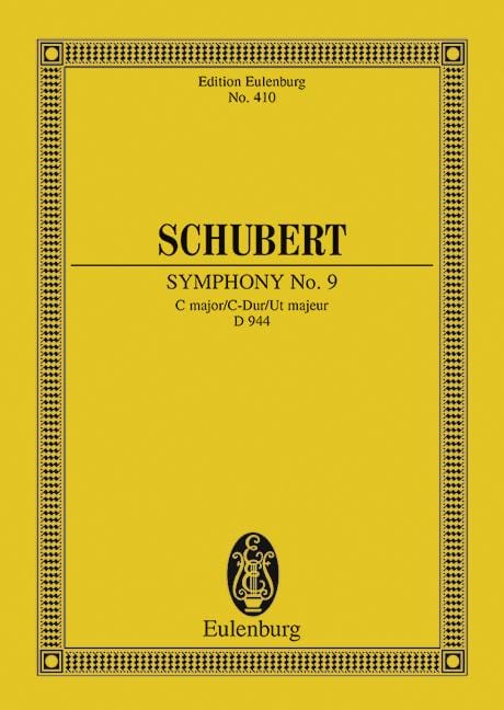 Symphony No. 9 C major D 944 The Great 舒伯特 交響曲 大調 總譜 歐伊倫堡版 | 小雅音樂 Hsiaoya Music