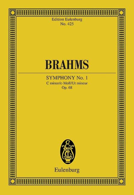 Symphony No. 1 C minor op. 68 布拉姆斯 交響曲 小調 總譜 歐伊倫堡版 | 小雅音樂 Hsiaoya Music