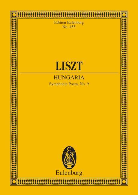 Hungaria Symphonic Poem No. 9 李斯特 交響詩 總譜 歐伊倫堡版 | 小雅音樂 Hsiaoya Music