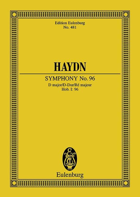 Symphony No. 96 D major, Mirakel Hob. I: 96 London No. 6 海頓 交響曲 大調 總譜 歐伊倫堡版 | 小雅音樂 Hsiaoya Music
