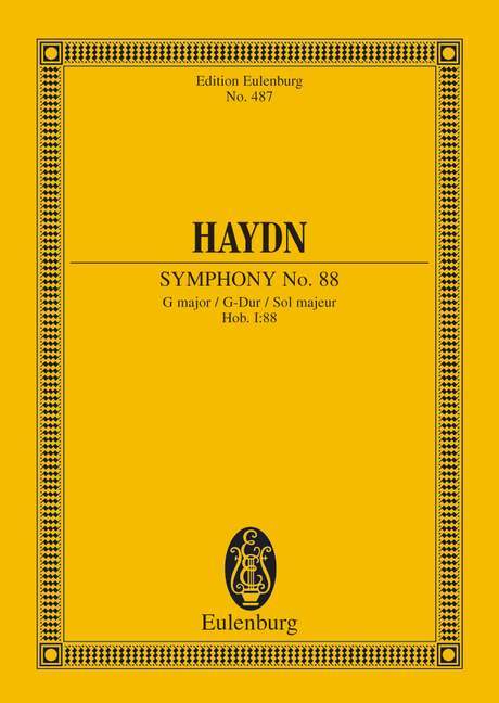 Symphony No. 88 G major Hob. I: 88 海頓 交響曲 大調 總譜 歐伊倫堡版 | 小雅音樂 Hsiaoya Music