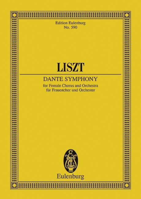 Dante Symphony for Dantes Divina Commedia 李斯特 但丁交響曲 總譜 歐伊倫堡版 | 小雅音樂 Hsiaoya Music