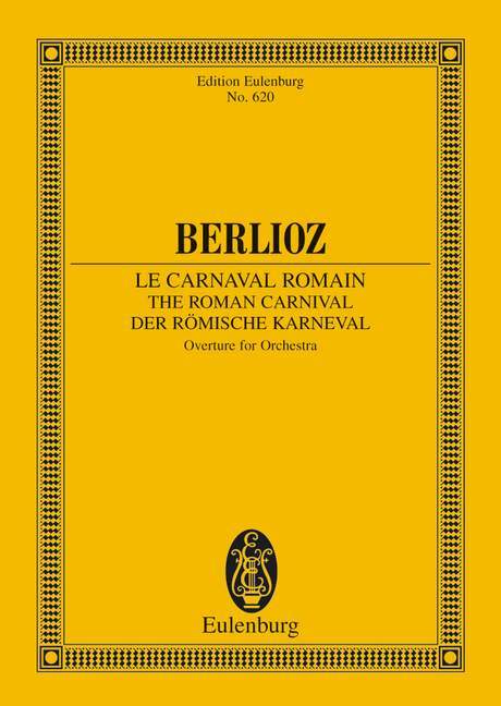 The Roman Carnival op. 9 Overture 白遼士 羅馬狂歡節 序曲 總譜 歐伊倫堡版 | 小雅音樂 Hsiaoya Music