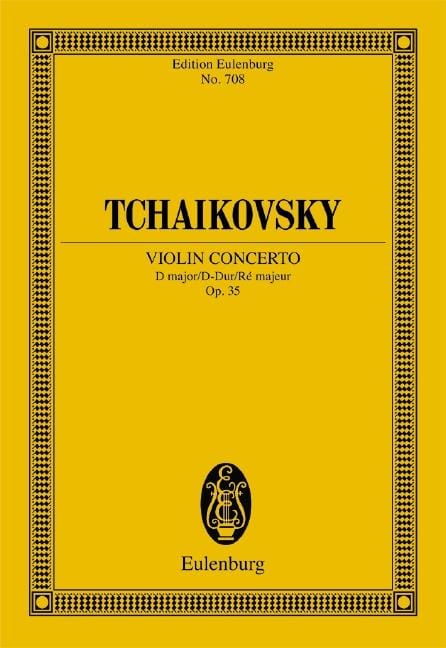 Violin Concerto op. 35 CW 54 柴科夫斯基．彼得 小提琴協奏曲 小提琴加鋼琴 歐伊倫堡版 | 小雅音樂 Hsiaoya Music
