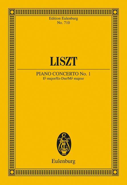 Piano Concerto No. 1 Eb major 李斯特 鋼琴協奏曲 大調 總譜 歐伊倫堡版 | 小雅音樂 Hsiaoya Music