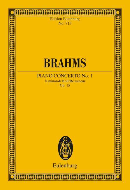 Concerto No. 1 D minor op. 15 布拉姆斯 協奏曲 小調 總譜 歐伊倫堡版 | 小雅音樂 Hsiaoya Music