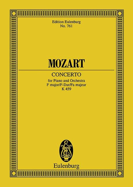 Piano Concerto No. 19 F major KV 459 Coronation I / Cadenzas by the composer 莫札特 鋼琴協奏曲 大調 裝飾樂段 作曲家 總譜 歐伊倫堡版 | 小雅音樂 Hsiaoya Music