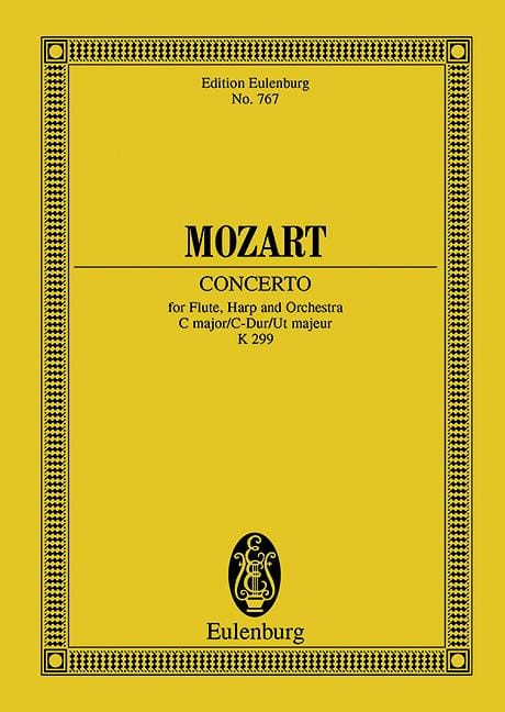 Concerto C major KV 299 莫札特 協奏曲大調 總譜 歐伊倫堡版 | 小雅音樂 Hsiaoya Music