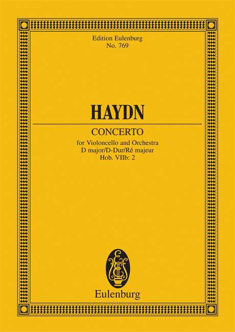Concerto D major op. 101 Hob. VIIb: 2 海頓 協奏曲大調 總譜 歐伊倫堡版 | 小雅音樂 Hsiaoya Music