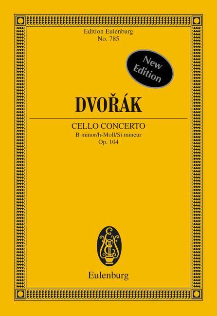 Concerto B Minor op. 104 B 191 德弗札克 協奏曲小調 大提琴加管弦樂團 歐伊倫堡版 | 小雅音樂 Hsiaoya Music