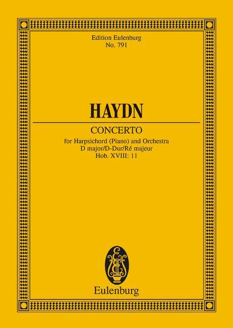 Concerto D major Hob. XVIII: 11 海頓 協奏曲大調 總譜 歐伊倫堡版 | 小雅音樂 Hsiaoya Music