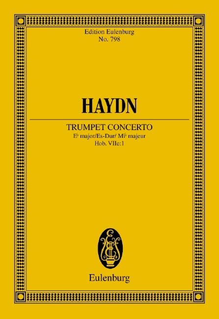 Trumpet Concerto Eb major Hob. VIIe: 1 海頓 小號協奏曲大調 總譜 歐伊倫堡版 | 小雅音樂 Hsiaoya Music
