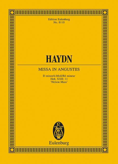 Missa in Angustiis D minor Hob. XXII:11 Nelson Mass 海頓 小調 彌撒曲 總譜 歐伊倫堡版 | 小雅音樂 Hsiaoya Music