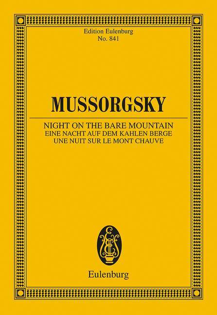 Night on the Bare Mountain Orchestrated by Rimsky-Korsakow 穆梭斯基 荒山之夜 總譜 歐伊倫堡版 | 小雅音樂 Hsiaoya Music