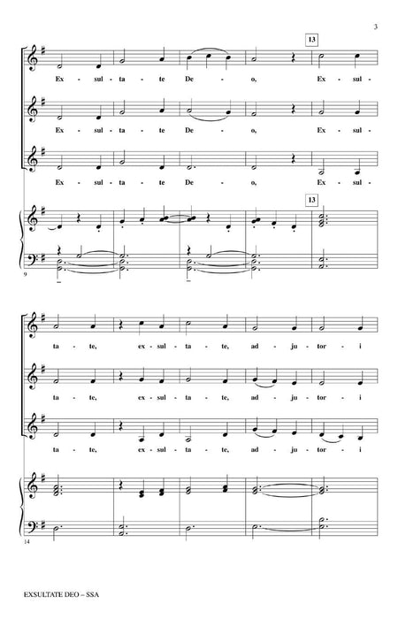 Exsultate Deo | 小雅音樂 Hsiaoya Music