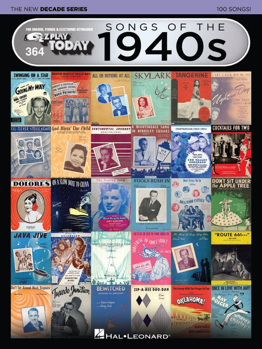 Songs of the 1940s - The New Decade Series E-Z Play® Today Volume 364 | 小雅音樂 Hsiaoya Music