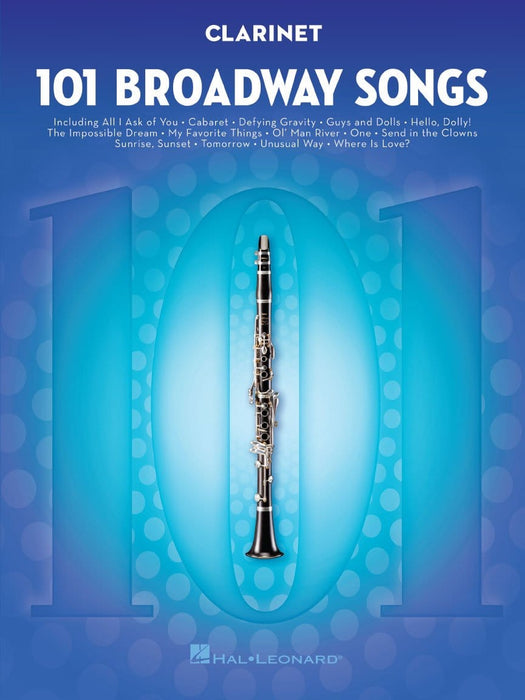 101 Broadway Songs for Clarinet 百老匯 豎笛 | 小雅音樂 Hsiaoya Music