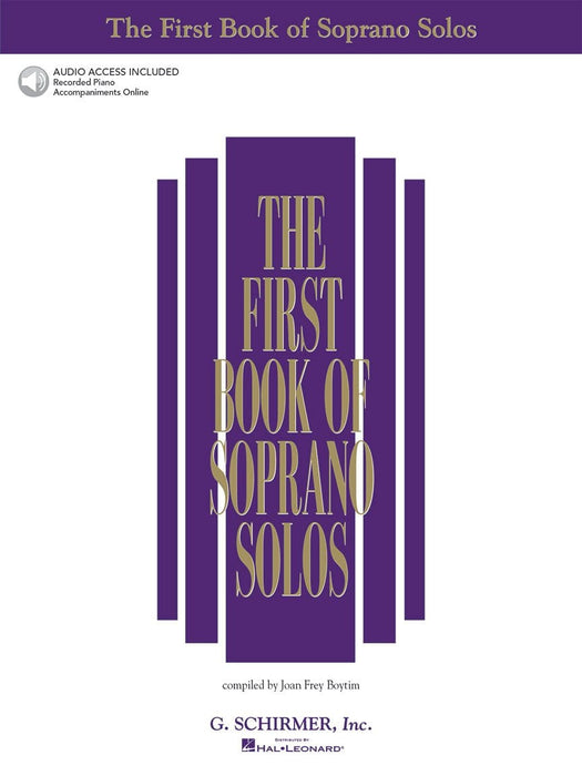 The First Book of Soprano Solos Book/Online Audio 獨奏 | 小雅音樂 Hsiaoya Music