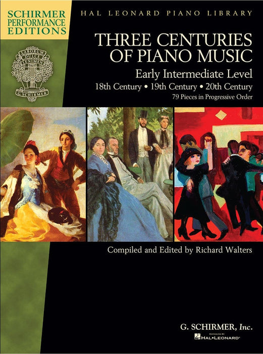 Three Centuries of Piano Music: 18th, 19th & 20th Centuries Early Intermediate Level Schirmer Performance Editions 鋼琴 | 小雅音樂 Hsiaoya Music