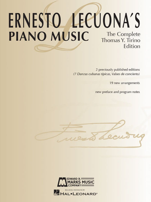 Ernesto Lecuona's Piano Music The Complete Thomas Y. Tirino Edition 鋼琴 | 小雅音樂 Hsiaoya Music