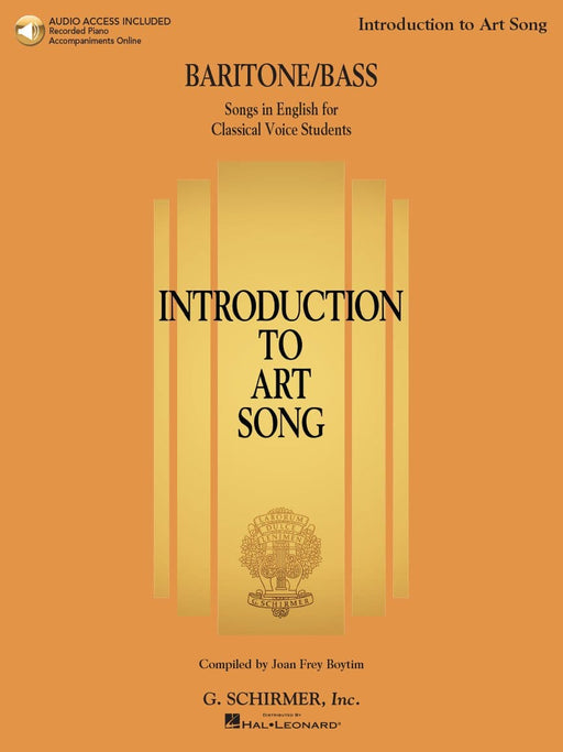 Introduction to Art Song for Baritone/Bass Songs in English for Classical Voice Students 導奏 藝術歌曲 古典 | 小雅音樂 Hsiaoya Music