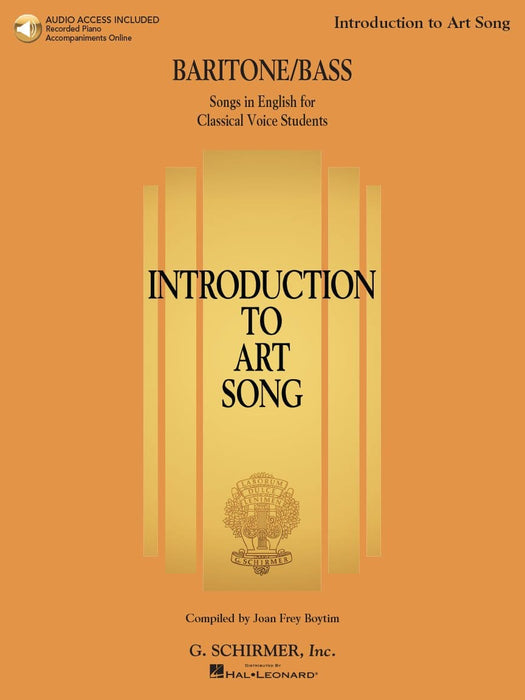 Introduction to Art Song for Baritone/Bass Songs in English for Classical Voice Students 導奏 藝術歌曲 古典 | 小雅音樂 Hsiaoya Music