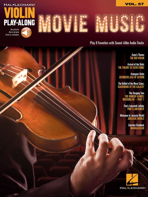 Movie Music Violin Play-Along Volume 57 電影音樂小提琴 | 小雅音樂 Hsiaoya Music