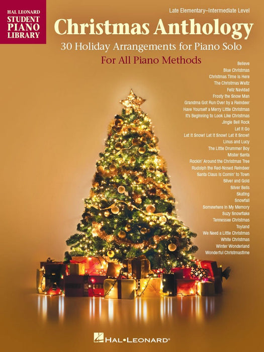 Christmas Anthology Late Elementary to Intermediate Level Piano Solos for All Piano Methods 鋼琴 獨奏 鋼琴 | 小雅音樂 Hsiaoya Music