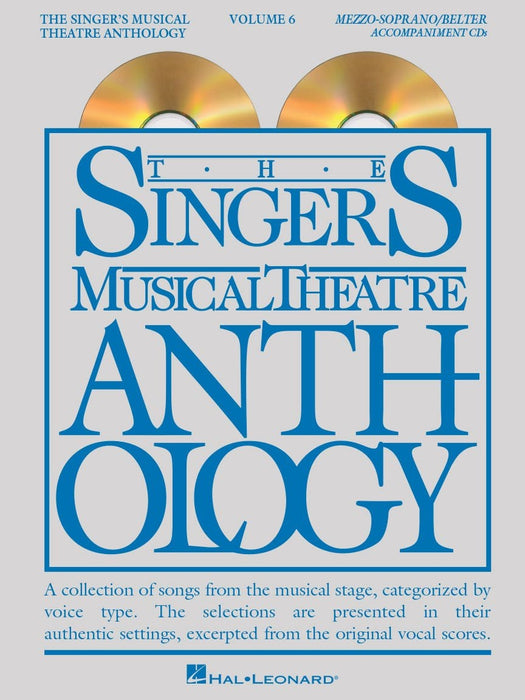 The Singer's Musical Theatre Anthology - Volume 6 Mezzo-Soprano/Belter Accompaniment CDs 次女高音 伴奏 | 小雅音樂 Hsiaoya Music
