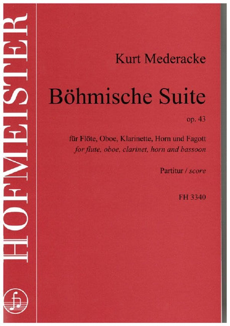 Böhmische Suite op. 43 木管五重奏 組曲 | 小雅音樂 Hsiaoya Music