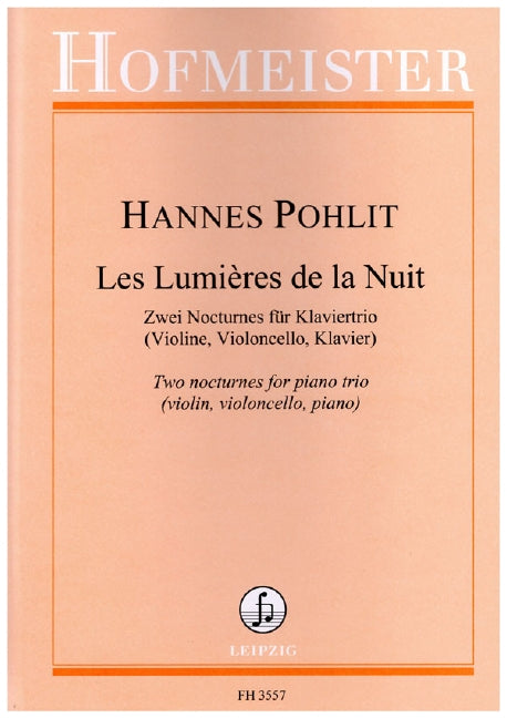 Les Lumièrees de la Nuit Zwei Nocturnes für Klaviertrio 鋼琴三重奏 夜曲 | 小雅音樂 Hsiaoya Music