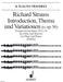 Introduction, Thema und Variationen o. Op. AV. 56 für Flöte und Klavier 史特勞斯理查 導奏 變奏曲 長笛加鋼琴 朔特版 | 小雅音樂 Hsiaoya Music