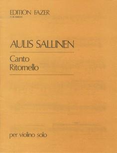 Canto / Ritornello 薩利能 小提琴獨奏 芬尼卡·蓋爾曼版 | 小雅音樂 Hsiaoya Music