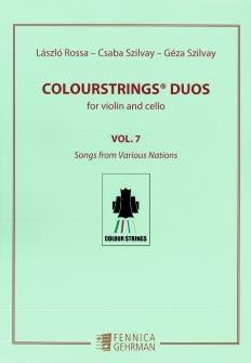Colourstrings Duos Vol. 7 Songs from Various Nations 弦樂二重奏歌 芬尼卡·蓋爾曼版 | 小雅音樂 Hsiaoya Music
