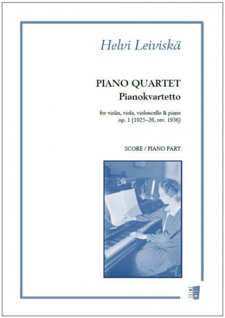Piano Quartet 1925-26, rev. 1935 鋼琴四重奏 芬尼卡·蓋爾曼版 | 小雅音樂 Hsiaoya Music