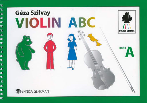 Colourstrings Violin ABC Book A Band A 小提琴 小提琴教材 芬尼卡·蓋爾曼版 | 小雅音樂 Hsiaoya Music