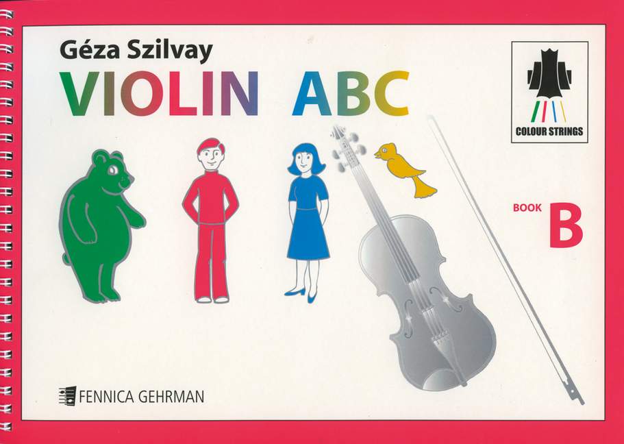 Colourstrings Violin ABC Book B Band B 小提琴 小提琴教材 芬尼卡·蓋爾曼版 | 小雅音樂 Hsiaoya Music