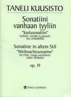 Sonatine in altem Stil "Weihnachtssonatine" op. 19 鋼琴三重奏 芬尼卡·蓋爾曼版 | 小雅音樂 Hsiaoya Music