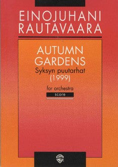 Autumn Gardens 勞塔瓦拉 總譜 芬尼卡·蓋爾曼版 | 小雅音樂 Hsiaoya Music