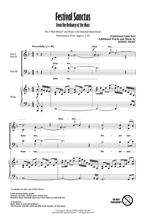 Festival Sanctus | 小雅音樂 Hsiaoya Music