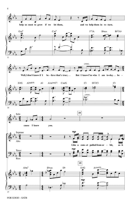 For Good (from Wicked) | 小雅音樂 Hsiaoya Music