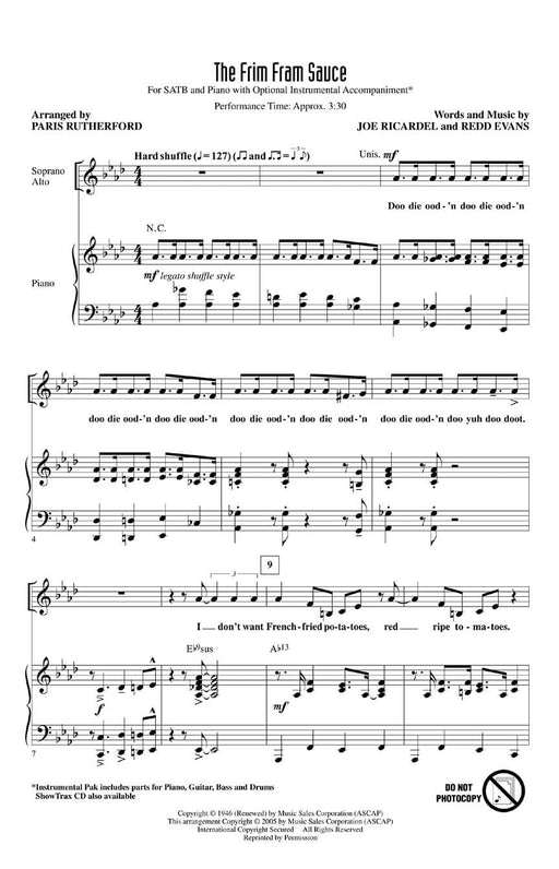 The Frim Fram Sauce | 小雅音樂 Hsiaoya Music