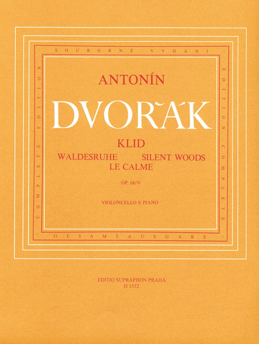 Silent Woods Nr. 5 op. 68 德弗札克 騎熊士版 | 小雅音樂 Hsiaoya Music