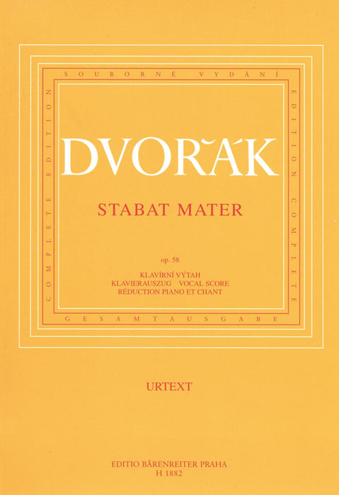 Stabat Mater op. 58 (10 movement version) 德弗札克 聖母悼歌 樂章 騎熊士版 | 小雅音樂 Hsiaoya Music